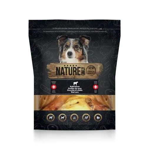 getrocknete Kalbsohren für Hunde