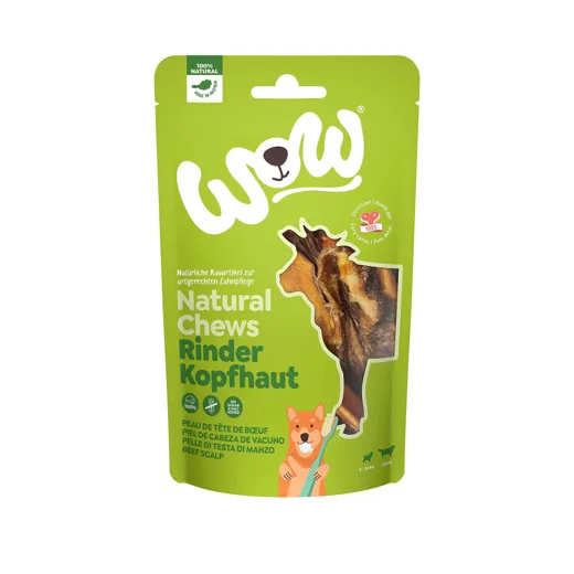 WOW Rinderkopfhaut für Hunde - onlineshop Schweiz