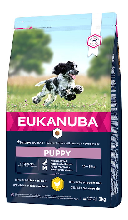 Eukanuba Puppy Medium Haustier Onlineshop Schweiz