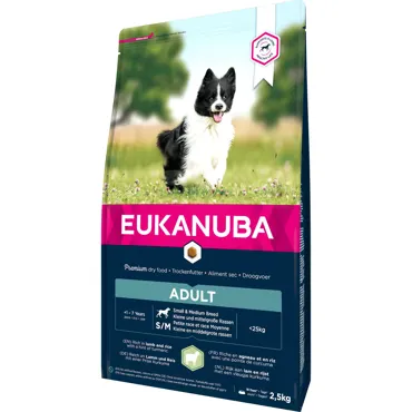 Eukanuba Adult Lamm & Reis S/M