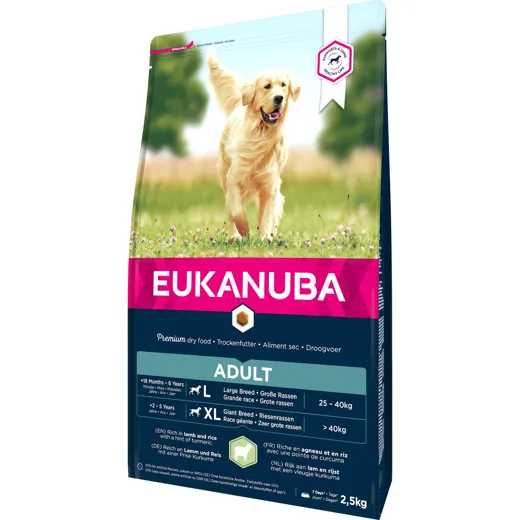 Eukanuba Adult Lamb & Rice, Large/Extralarge