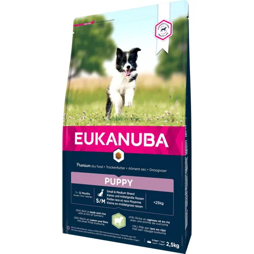 Eukanuba Puppy Lamb & Rice Small/Medium