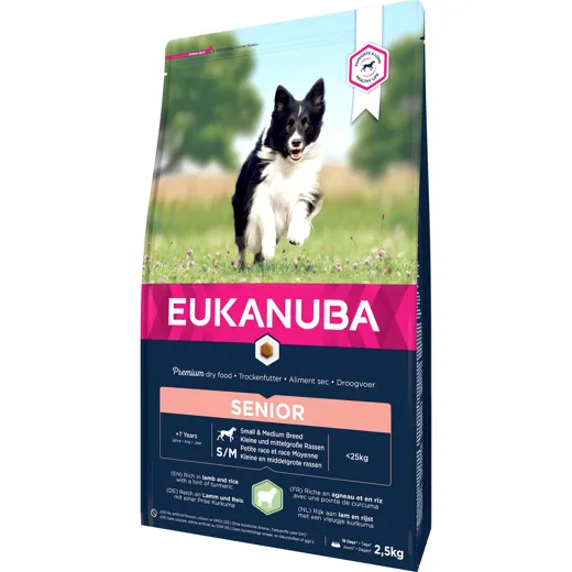 Eukanuba Senior, Lamm & Reis, small & medium