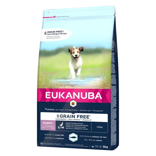 GRAINFREE Puppy - Lachs Small & Medium Breed