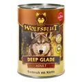 Wolfsblut Deep Glade mit hohem Fleischanteil und Superfoods sorgt für eine deftige und ausgewogene Hundemahlzeit.