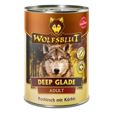 Wolfsblut Canine Adult Deep Glade - Rothirsch mit Kürbis 6 x 395g