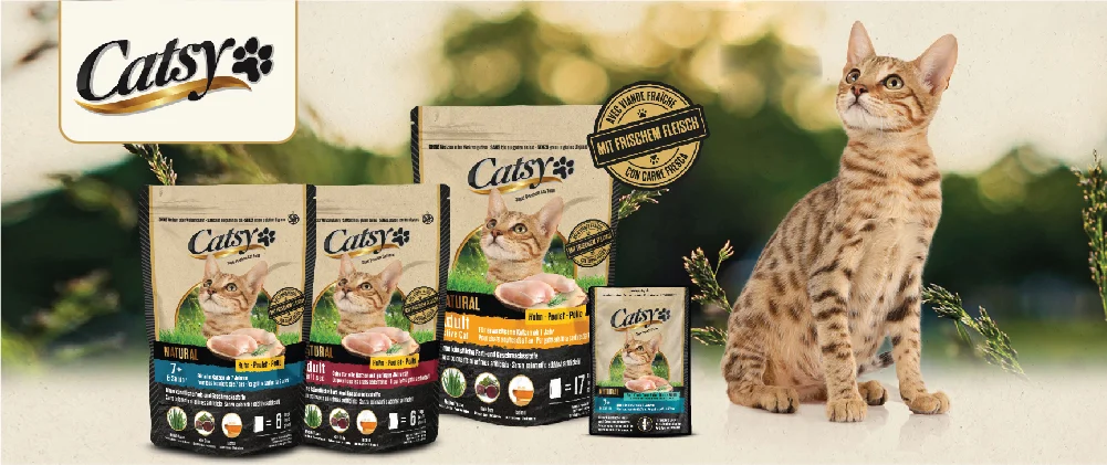 Catsy-Katzenfutter-Katzensnack