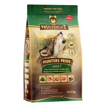 Wolfsblut Canine Adult Hunters Pride - Fasan & Ente & Kaninchen 12.5Kg