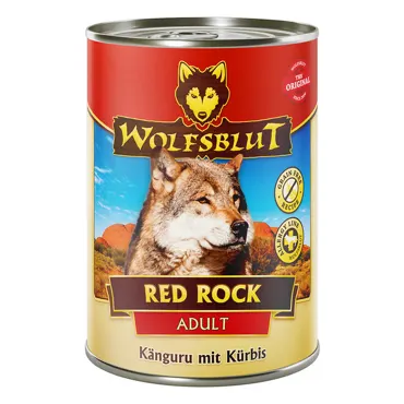 Wolfsblut Canine Adult Red Rock - Känguru mit Kürbis 6x395g