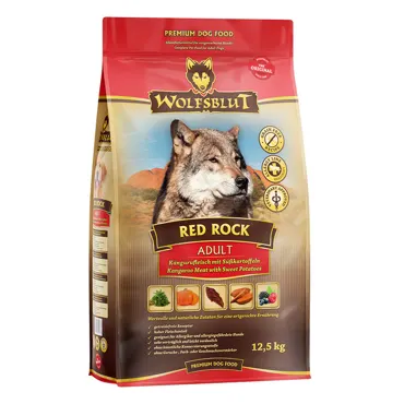 Wolfsblut Canine Adult Red Rock - Känguru mit Kürbis 12.5kg