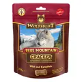 Getreidefreie Hunde-Snacks mit hohem Wildfleischanteil aus dem Hause Wolfsblut.