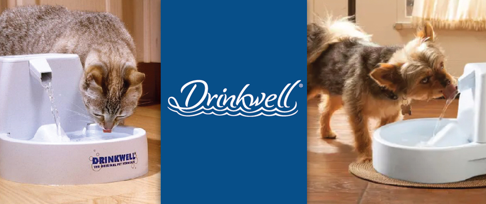 Drinkwell-Trinkbrunnen-Wasserspender-Hunde-Katzen