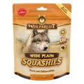 Das Ergänzungsfuttermittel Wide Plain Squashies mit Pferd ist auf die Bedürfnisse grosser Hunderassen abgestimmt.