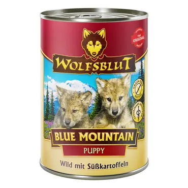 Wolfsblut Puppy Blue Mountain - Wild mit Süsskartoffel 6x395g
