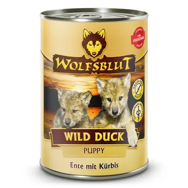 Wolfsblut Puppy Wild Duck - Ente mit Kürbis 6x395g