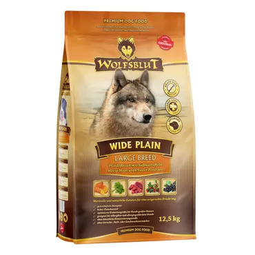 Wolfsblut Canine Adult Large Breed Wide Plain - Pferd mit Süsskartoffel 12.5 Kg