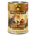 Hochwertiges Black Angus Rind in jeder Dose Down Under Hundefutter von Wolfsblut.