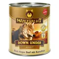 Wolfsblut Down Under, natürliche, artgerechte Ernährung deines Hundes mit Black Angus Rindfleisch.