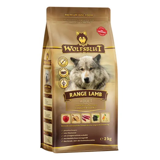 Wolfsblut Range Lamb 2 Kg - artgerechte Ernährung für deinen Hund.