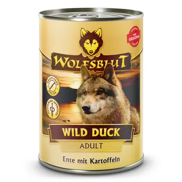 Wolfsblut Canine Adult Wild Duck - Ente mit Kartoffel 6 Dosen
