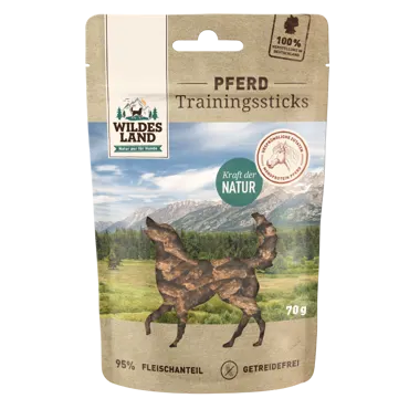 Wildes Land Canine Trainingssticks Pferd 8x70g