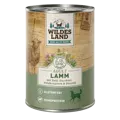 Hochwertige Zutaten, kein Zucker, 6x 400g - Wildes Land Dog Classic Adult Lamm.