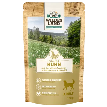 Wildes Land Canine Adult Huhn mit Karotte & Zucchini