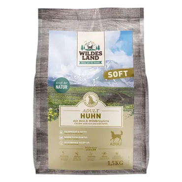 Wildes Land Canine Adult Soft Huhn mit Reis