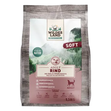Wildes Land Canine Adult Soft Rind mit Reis