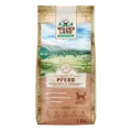 Sensible Hunde lieben Wildes Land Pferd mit Kartoffeln und Wildkräutern1 Kg.