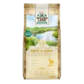 Wildes Land Hundefutter für Welpen - Ente und Huhn mit Kartoffeln und Kräutern 1Kg.