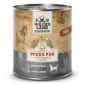 Premium Hundefutter - Wildes Land PUR Adult Pferd mit Distelöl 800g.