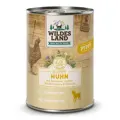 Füttere deinen Welpen wie die Natur es vorgesehen hat, mit Wildes Land Puppy Huhn mit Karotte 400g.