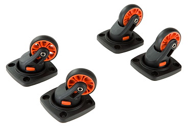 Ferplast Rollen-Kit 4er Set für Atlas Transportbox 10 bis 40 Professional