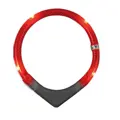 Hunde Leuchthalsband automatisch rot