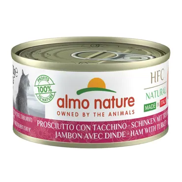 Almo HFC Natural in Dose - Schinken & Truthahn 70g
