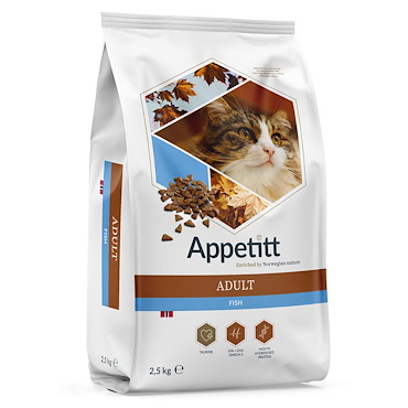 Appetitt Cat Adult Fish 2,5kg