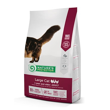 Nature's Protection Large cat mit Geflügel, 2kg