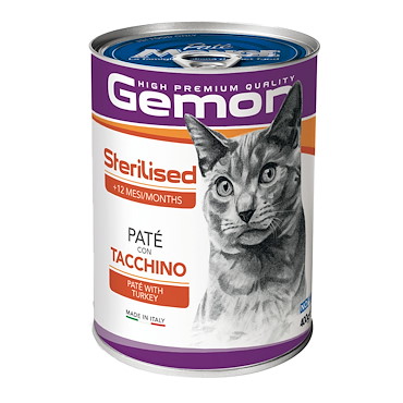 Gemon Sterilised Adult 12+ Truthahn, 400g