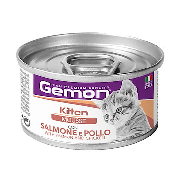 Gemon Kitten Lachs & Huhn, 85g
