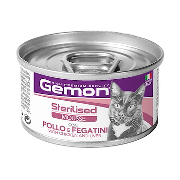 Gemon Sterilised Huhn & Leber, 85g