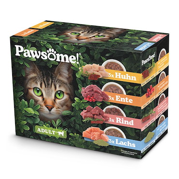 Pawsome Adult- Nassfutter - in Sauce Mixpack